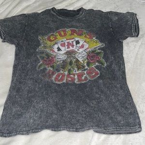 GunsNRoses t-shirt(i believe size medium) holes in armpits